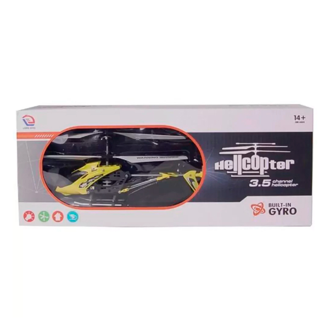 Радіокеровані моделі - Іграшковий гвинтокрил Shantou Jinxing жовтий на радіокеруванні (LD-661/2)#3