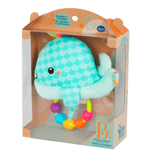 Брязкальця, прорізувачі - Брязкальце ​Battat Лазурове китеня (BX2018Z)#4