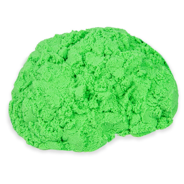 Антистрес іграшки - Кінетичний пісок Strateg Magic san зелений 200 грамів (39401-2)#2