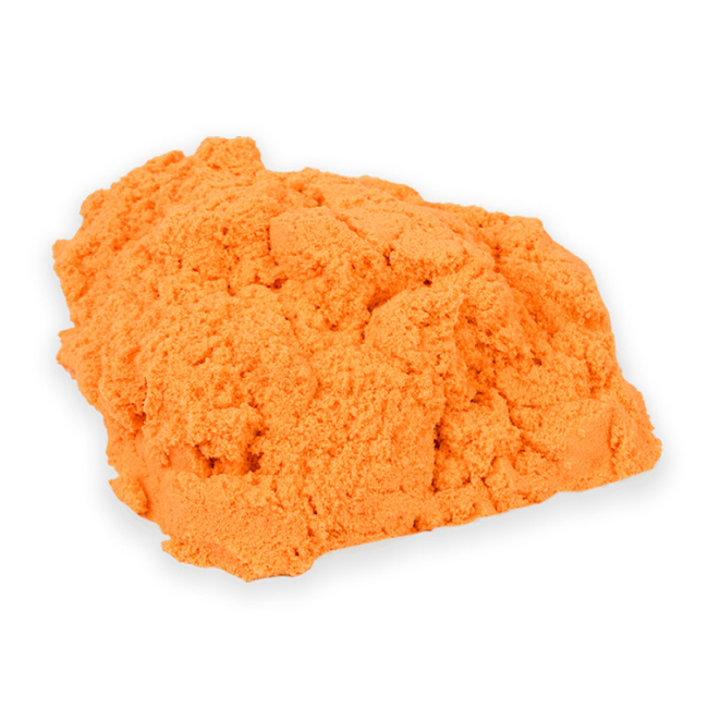 Антистрес іграшки - Кінетичний пісок Strateg Magic san помаранчевий 200 грамів (39401-7)#2