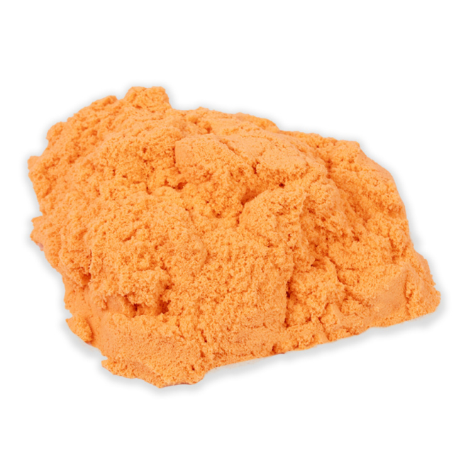 Антистрес іграшки - Кінетичний пісок Strateg Magic sand помаранчевий 350 грамів (39402-7)#2