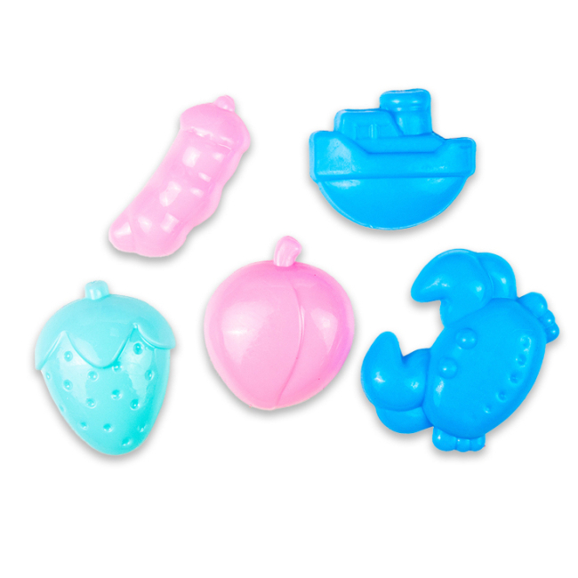 Антистрес іграшки - ​Кінетичний пісок Strateg Magic sand блакитний 500 грамів (39403-3)#3