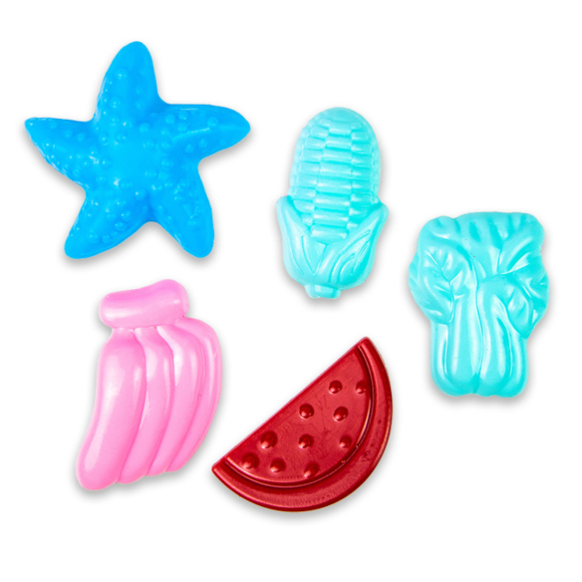 Антистрес іграшки - ​Кінетичний пісок Strateg Magic sand червоний 500 грамів (39403-6)#3