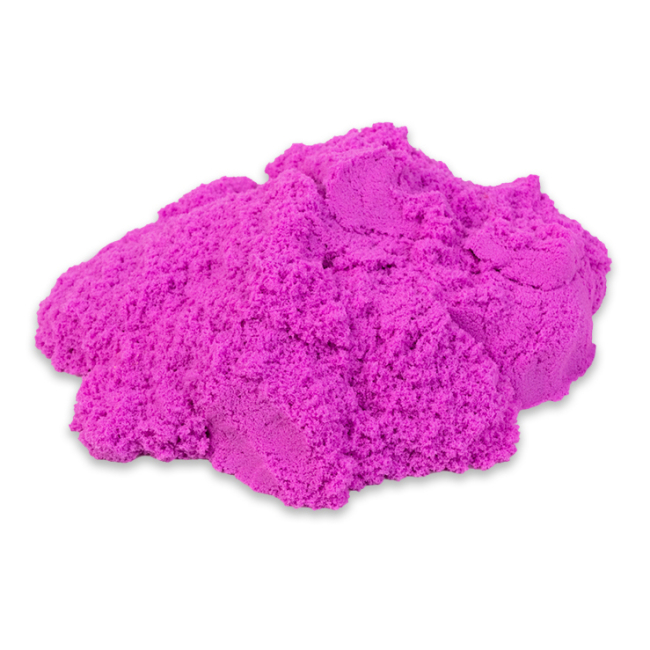 Антистрес іграшки - Кінетичний пісок Strateg Magic sand рожевий 1 кілограм (39404-8)#2