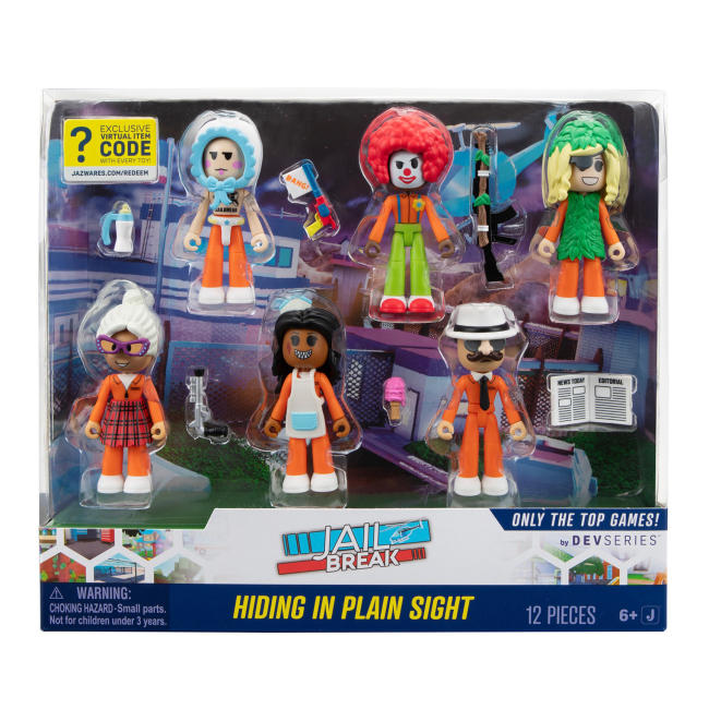 Фигурки персонажей - Игровой набор DevSeries Multipack Jailbreak: Hiding in Plain Sight (CRS0059)#4