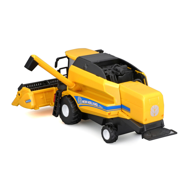 Транспорт и спецтехника - Зерноуборочный комбайн Bburago Farm New Holland TC5.90 (18-31721)#3