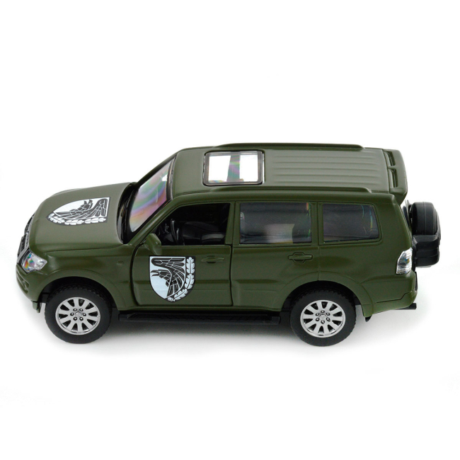 Транспорт і спецтехніка - Позашляховик TechnoDrive Шеврони Героїв Mitsubishi Pajero 4WD Turbo 93 ОМБр (250283M)#3