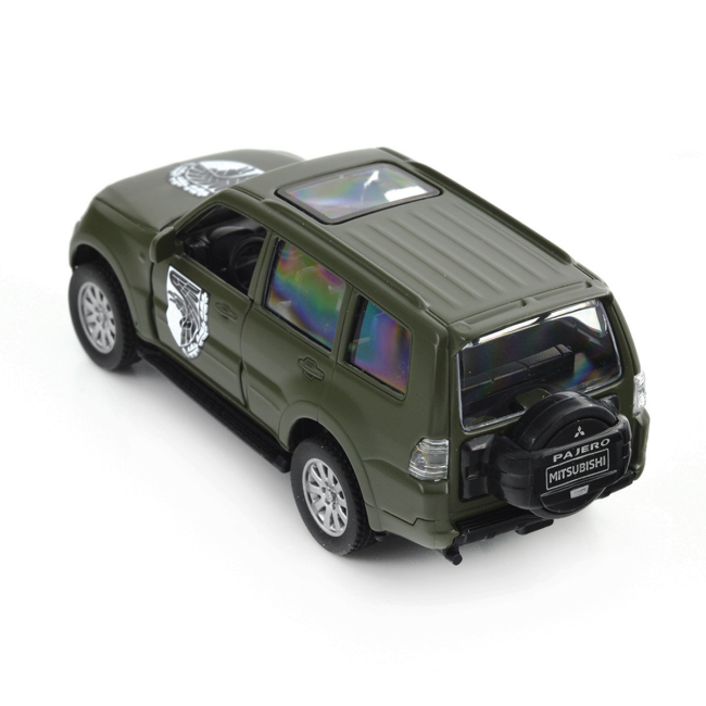 Транспорт і спецтехніка - Позашляховик TechnoDrive Шеврони Героїв Mitsubishi Pajero 4WD Turbo 93 ОМБр (250283M)#4