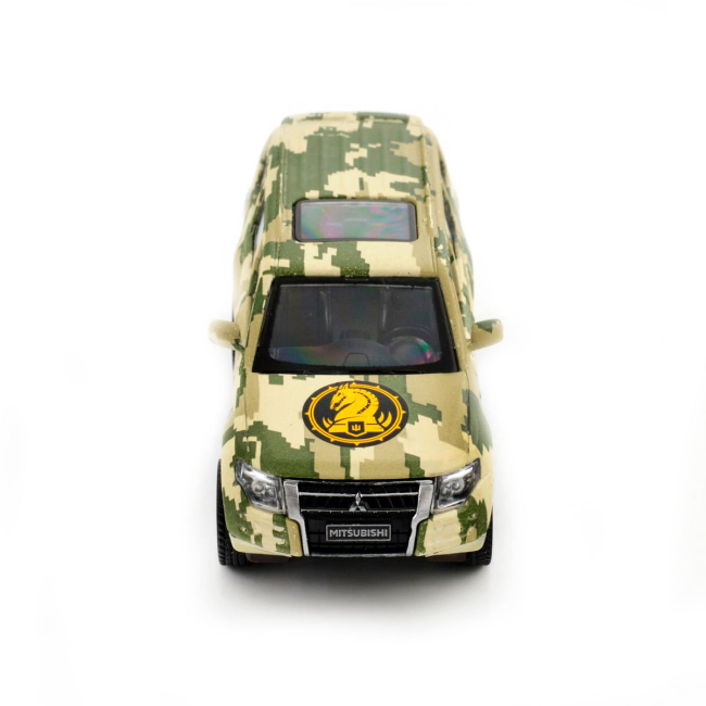 Транспорт и спецтехника - Внедорожник TechnoDrive Шевроны Героев Mitsubishi Pajero 4WD Turbo 47 ОМБр (250361M)#2