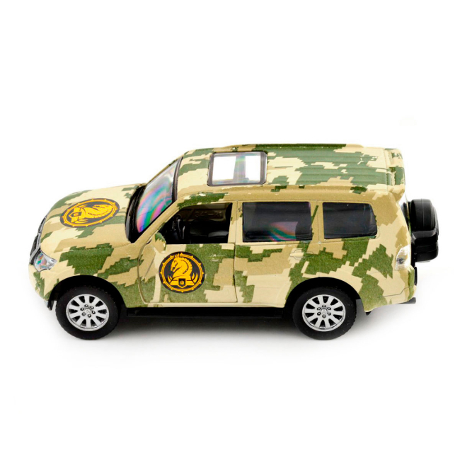 Транспорт и спецтехника - Внедорожник TechnoDrive Шевроны Героев Mitsubishi Pajero 4WD Turbo 47 ОМБр (250361M)#3