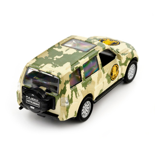 Транспорт и спецтехника - Внедорожник TechnoDrive Шевроны Героев Mitsubishi Pajero 4WD Turbo 47 ОМБр (250361M)#6