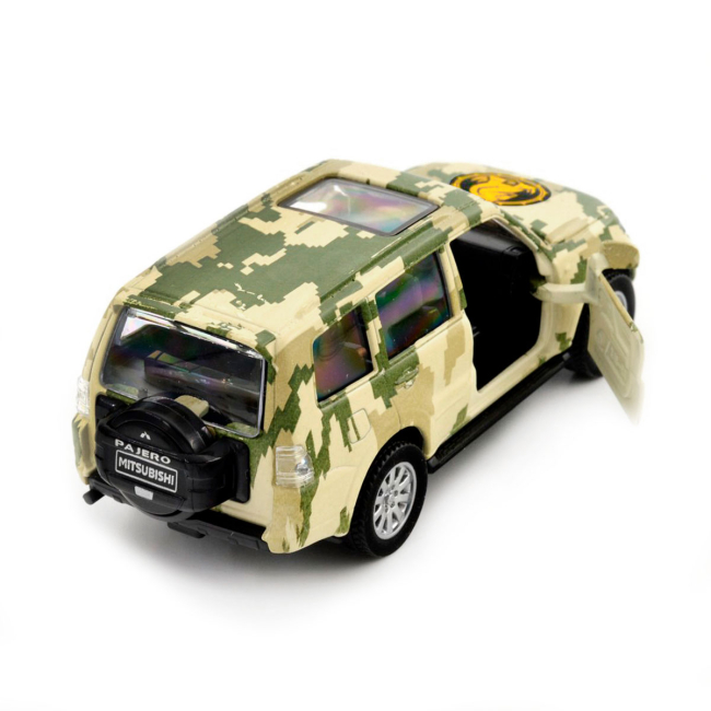 Транспорт и спецтехника - Внедорожник TechnoDrive Шевроны Героев Mitsubishi Pajero 4WD Turbo 47 ОМБр (250361M)#8