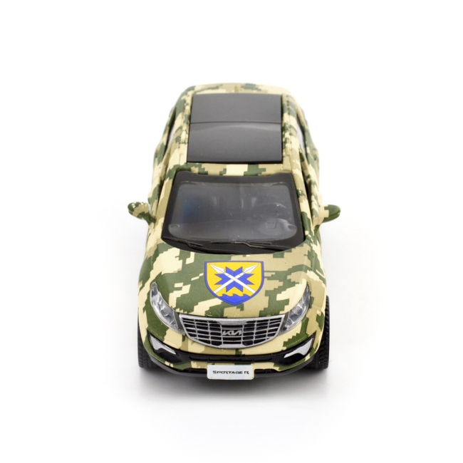 Транспорт і спецтехніка - Позашляховик TechnoDrive Шеврони Героїв Kia Sportage R 56 ОМПБр (250362M)#2