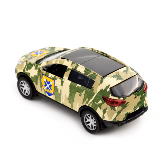 Транспорт і спецтехніка - Позашляховик TechnoDrive Шеврони Героїв Kia Sportage R 56 ОМПБр (250362M)#4