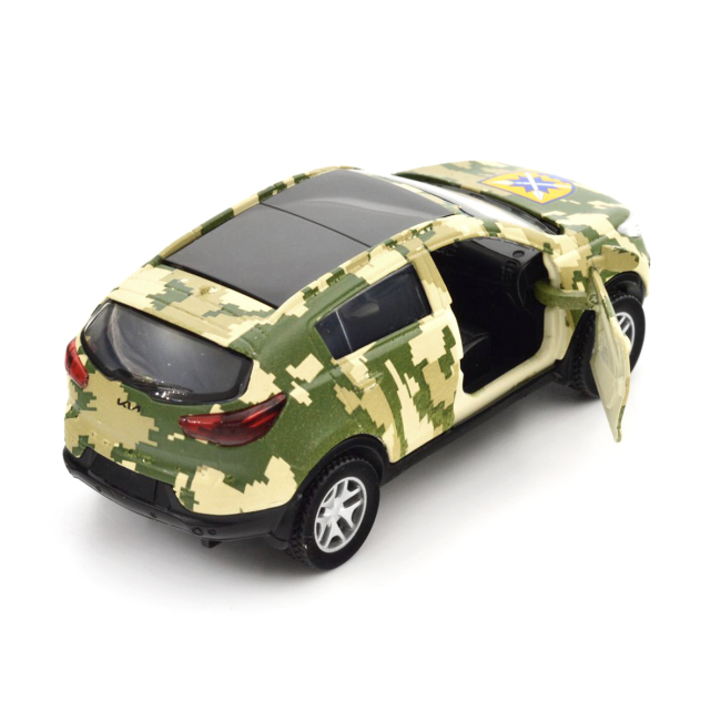 Транспорт і спецтехніка - Позашляховик TechnoDrive Шеврони Героїв Kia Sportage R 56 ОМПБр (250362M)#8