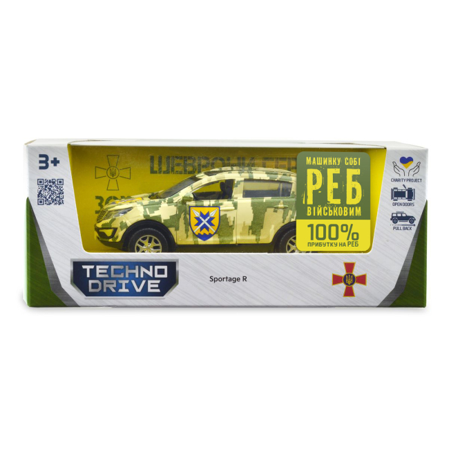Транспорт і спецтехніка - Позашляховик TechnoDrive Шеврони Героїв Kia Sportage R 56 ОМПБр (250362M)#9