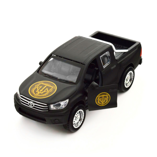 Транспорт и спецтехника - Внедорожник TechnoDrive Шевроны Героев Toyota Hilux Спартан (KM6118)#7