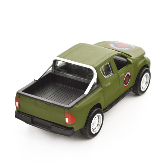 Транспорт и спецтехника - Внедорожник TechnoDrive Шевроны Героев Toyota Hilux Красная калина (KM6119)#6