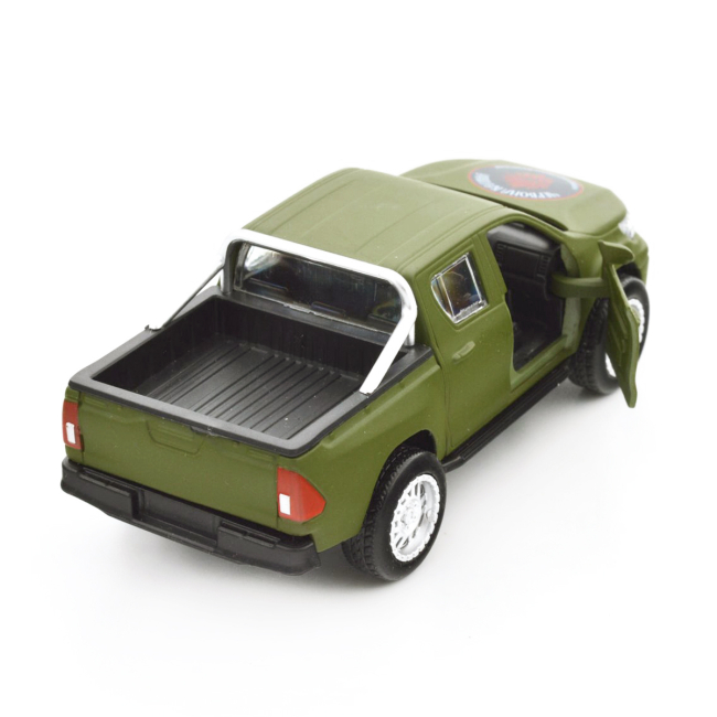 Транспорт и спецтехника - Внедорожник TechnoDrive Шевроны Героев Toyota Hilux Красная калина (KM6119)#8