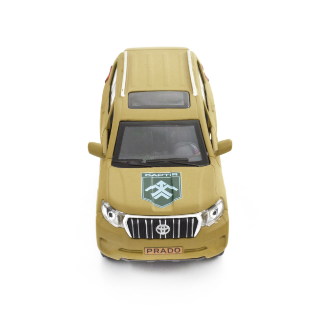Транспорт і спецтехніка - Позашляховик TechnoDrive Шеврони Героїв Toyota Prado Хартія (KM6188)#2