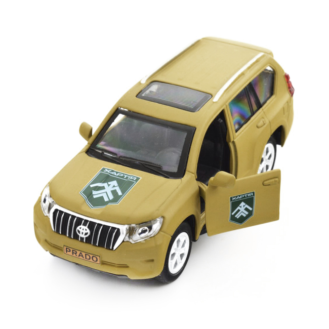 Транспорт і спецтехніка - Позашляховик TechnoDrive Шеврони Героїв Toyota Prado Хартія (KM6188)#7