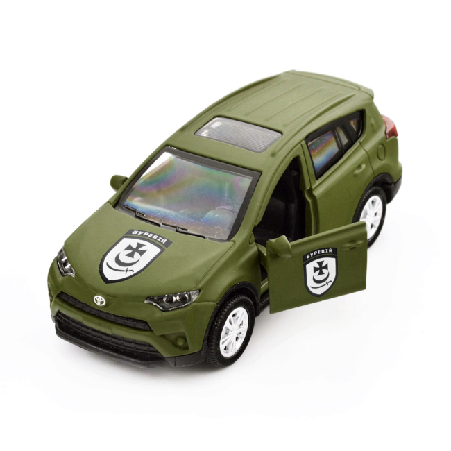 Транспорт и спецтехника - Внедорожник TechnoDrive Шевроны Героев Toyota RAV 4 Ураган (KM6198)#7