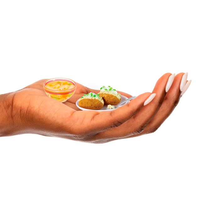 Набори для творчості - Ігровий набір Miniverse Mini Food 3 Створи кафе сюрприз (505396)#8