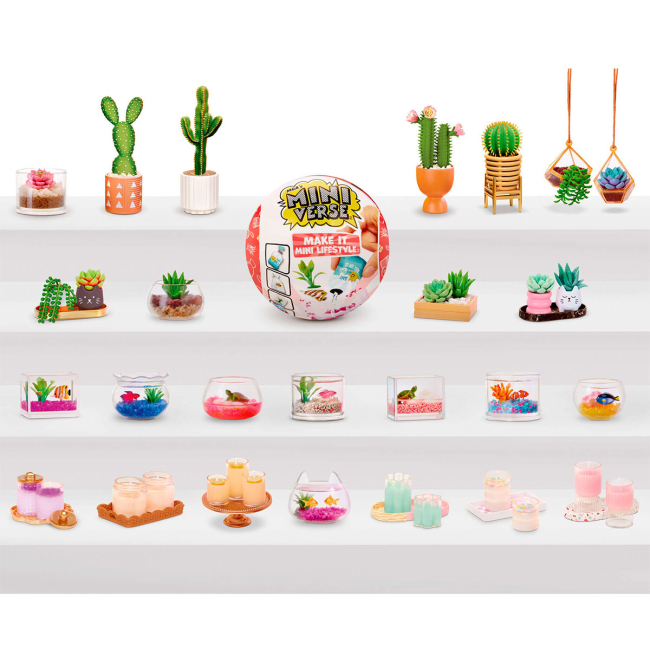 Наборы для творчества - Игровой набор Miniverse Mini Lifestyle Создай уют (591856)#3