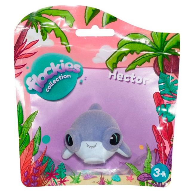 Фігурки тварин - Ігрова фігурка Flockies S2 Акула-молот Гектор (FLO0400)#3