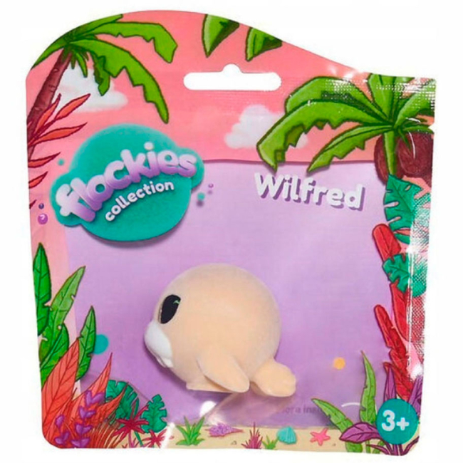 Фігурки тварин - Ігрова фігурка Flockies S2 Морж Вілфред (FLO0407)#3
