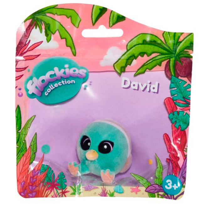 Фігурки тварин - Ігрова фігурка Flockies S2 Качка Девід (FLO0408)#3