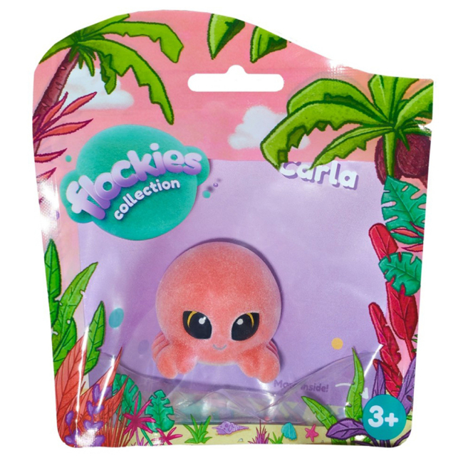 Фігурки тварин - Ігрова фігурка Flockies S2 Краб Карла (FLO0413)#3