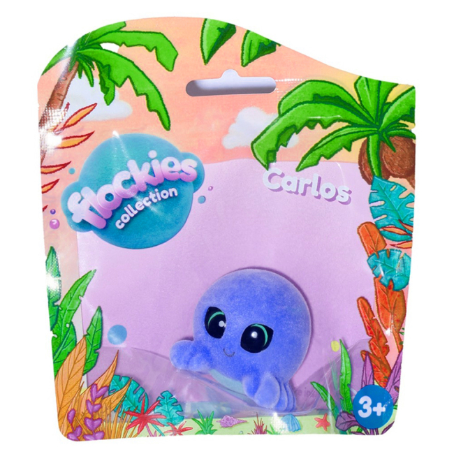 Фігурки тварин - Ігрова фігурка Flockies S2 Краб Карлос (FLO0414)#3