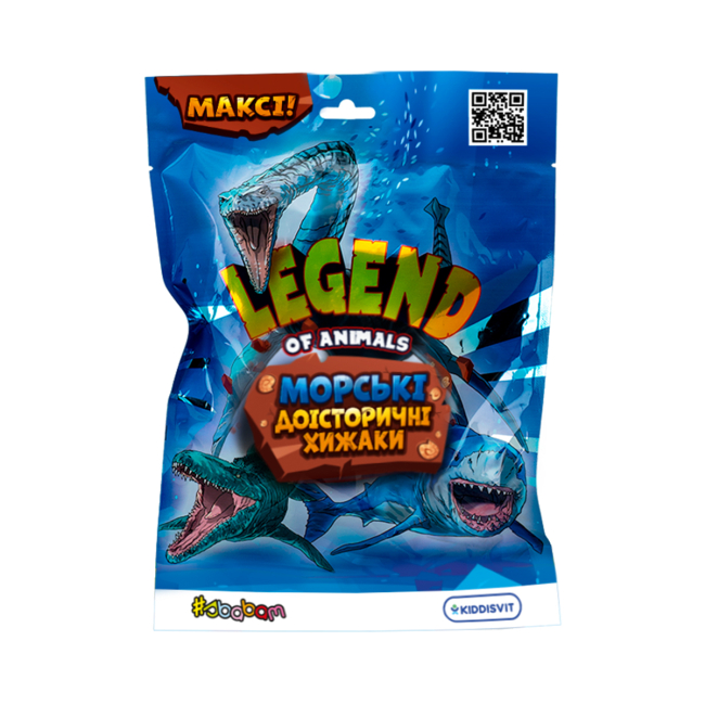 Антистрес іграшки - Стретч-антистрес Sbabam Legend of animals Морські доісторичні хижаки (128/CN22)#2
