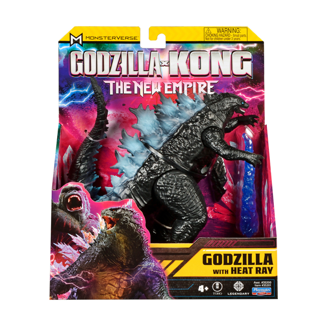 Фигурки персонажей - Игровая фигурка Godzilla vs Kong Годзилла до эволюции с лучом (35201)#3