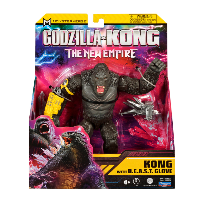 Фігурки персонажів - Ігрова фігурка Godzilla vs Kong Конг зі сталевою лапою (35204)#3