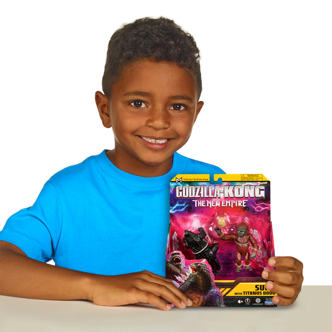 Фигурки персонажей - Набор фигурок Godzilla vs Kong Зуко с собакой Дагом (35208)#4