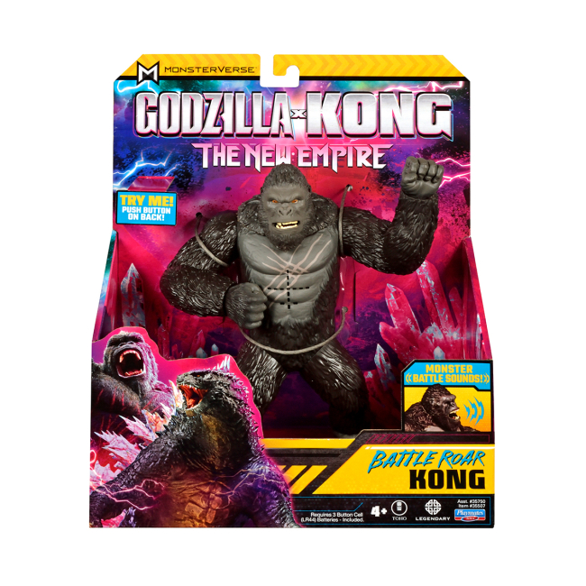 Фигурки персонажей - Игровая фигурка Godzilla vs Kong Конг готов к бою (35507)#3