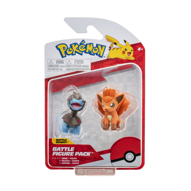 Фігурки персонажів - Набір фігурок Pokemon W11 Вульпікс і Дайно (PKW2636)#4