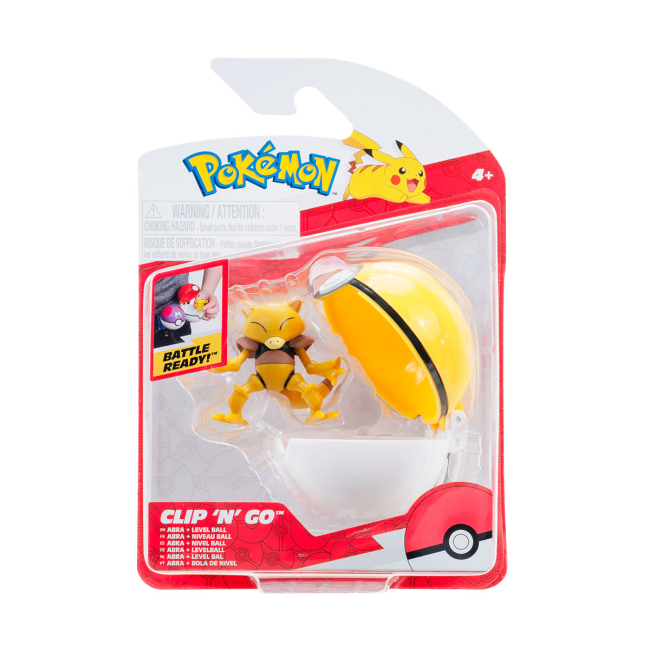 Фігурки персонажів - Ігровий набір Pokemon W16 Абра в покеболі (PKW3144)#4