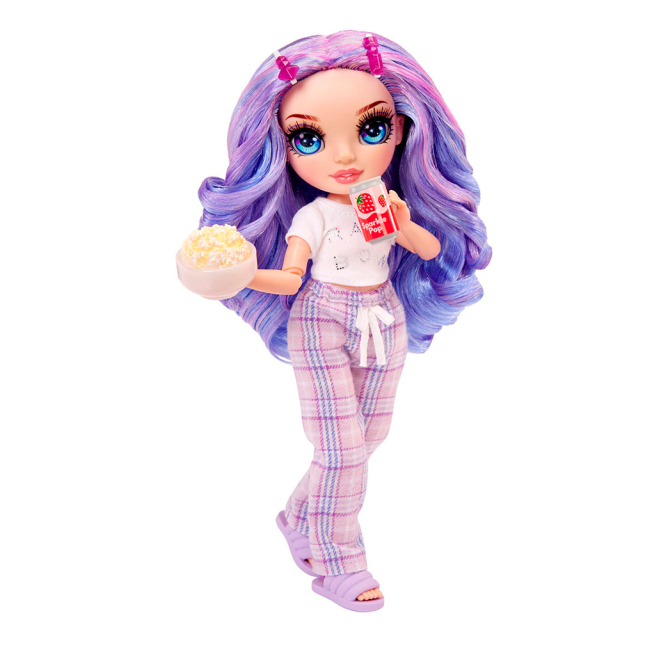 Ляльки - Лялька Rainbow High Junior High PJ Party Віолетта (503705)#2