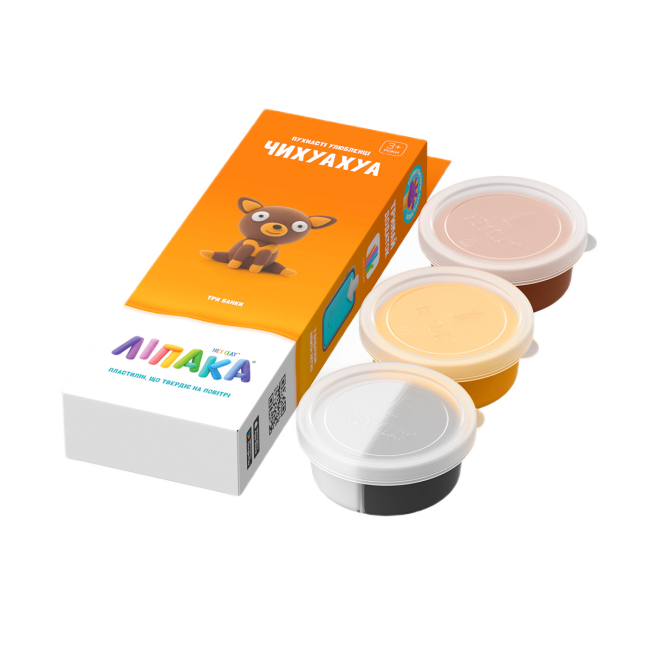 Наборы для лепки - Набор пластилина Ліпака Пушистые любимцы Чихуахуа (30111-UA01)#2