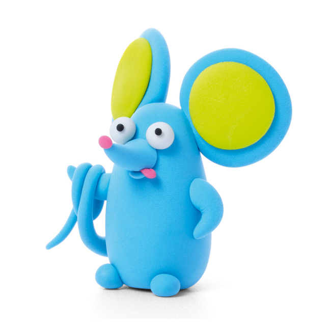 Набори для ліплення - ​Набір пластиліну Ліпака Пухнасті улюбленці Мишка (30116-UA01)#3