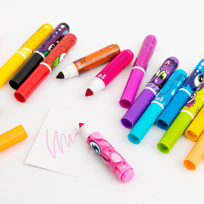 Канцтовары - Набор минимаркеров Scentos Яркие ароматы 16 цветов (16755)#4