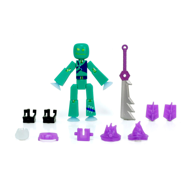 Фигурки персонажей - Игровой набор для анимационного творчества Stikbot Legends Рейз (SB260RA_UAKD)#4