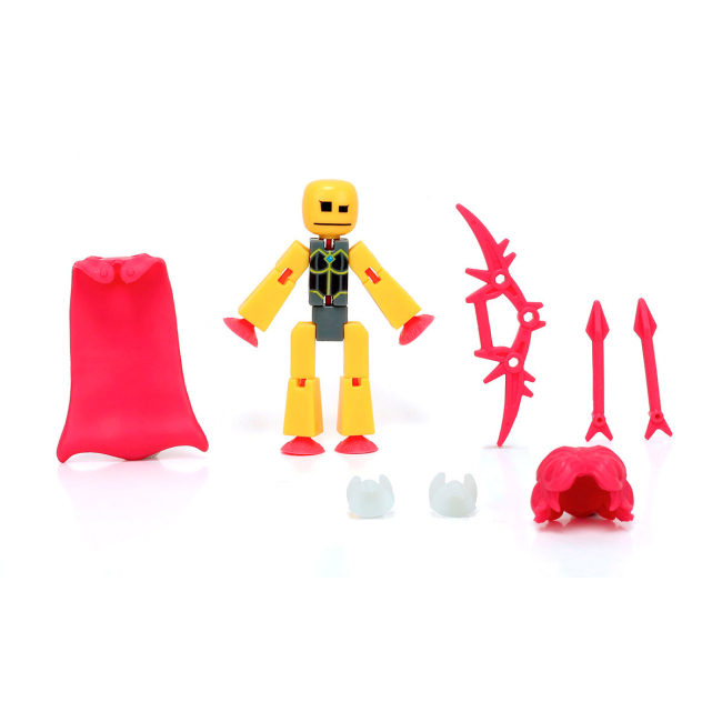 Фігурки персонажів - Ігровий набір для анімаційної творчості Stikbot Legends Ребелл (SB260RU_UAKD)#4