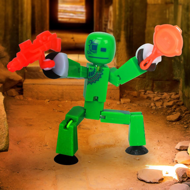 Фигурки персонажей - Игровой набор для анимационного творчества Stikbot Stikannica Карматопия (SB270G_UAKD)#4