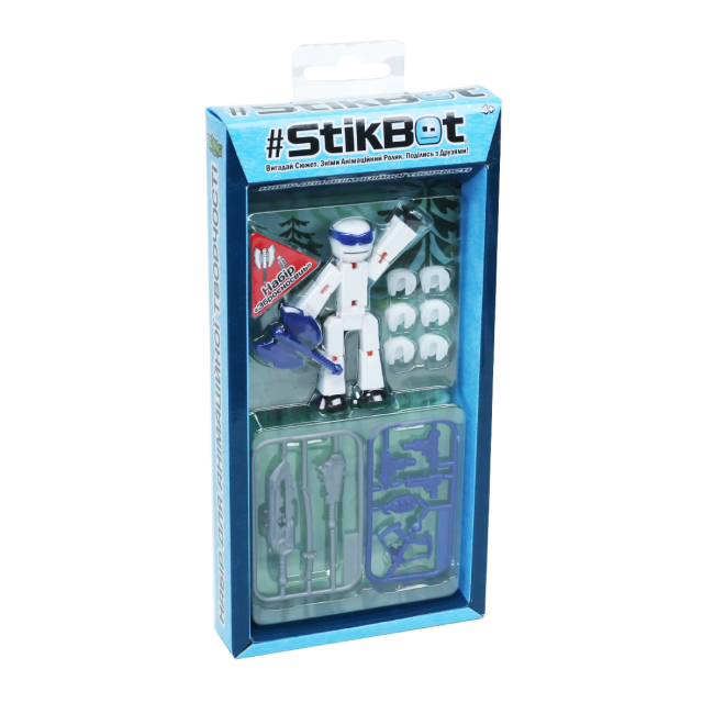 Фігурки персонажів - Ігровий набір для анімаційної творчості Stikbot Зброєносець (TST4620W_UAKD)#2