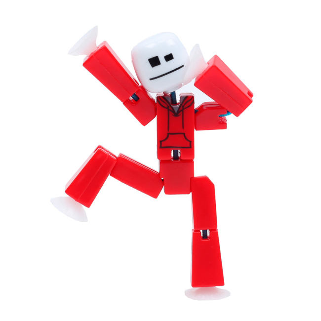 Фігурки персонажів - Фігурка для анімаційної творчості Stikbot Червоне худі (TST616-23UAKDH)#2