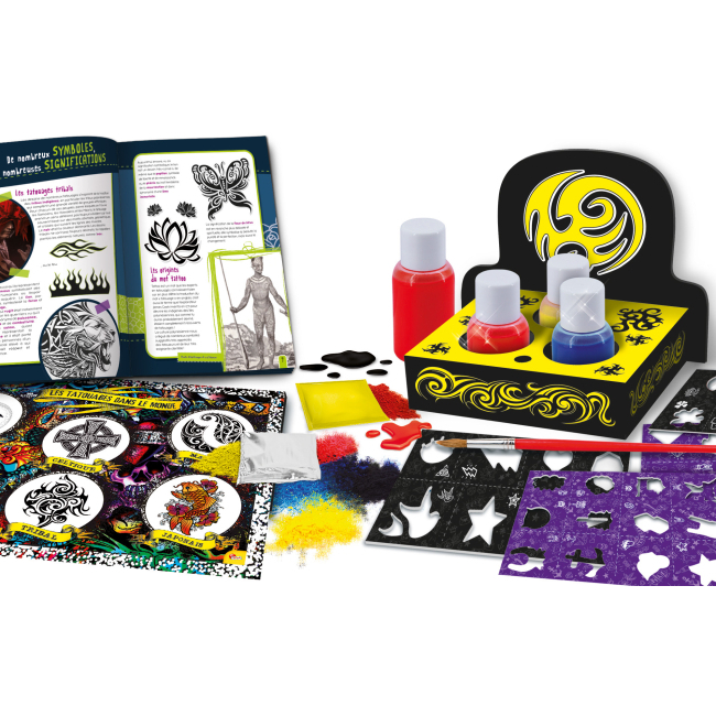 Косметика - Набор для изготовления тату Lisciani I'm a Genius Наука о тату (FR84234)#3